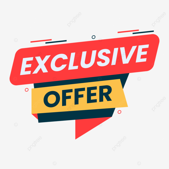 EXCLUSIVE OFFERS